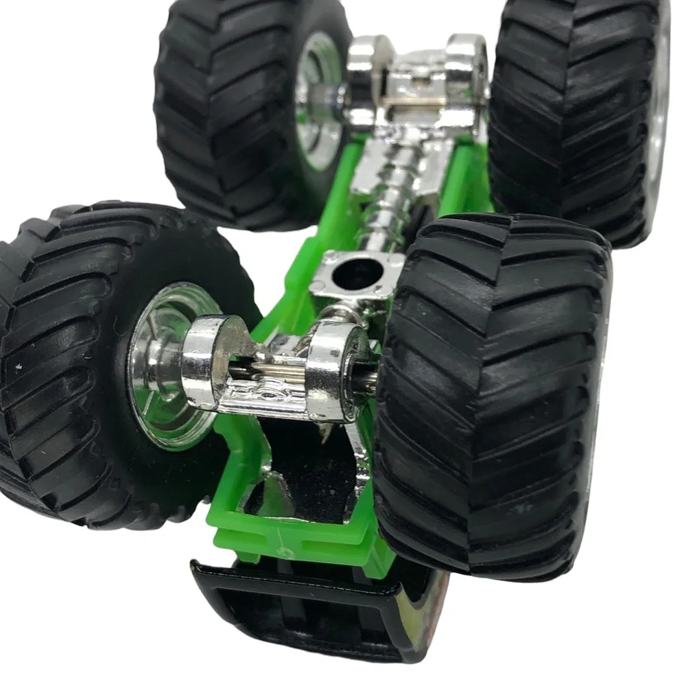 HOT WHEELS 2009 Grave Digger Monster Jam Toy Vehicle PARTS & Purple Race Car